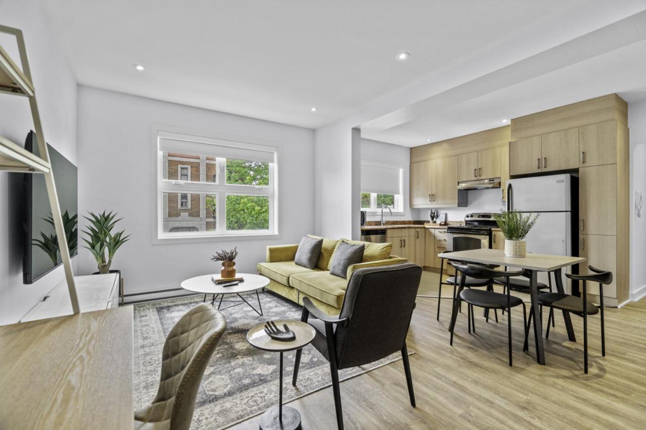 Stylish 2 Bedroom Haven By Jean Talon Market 蒙特利尔 外观 照片